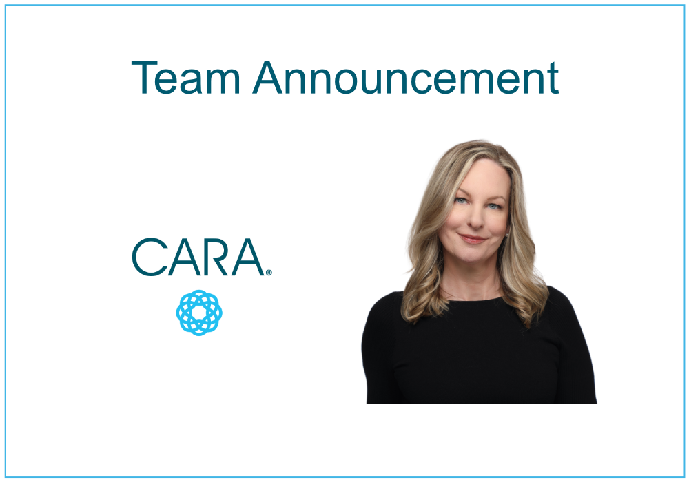 We are Thrilled to Welcome Melissa Noonan, Senior Director, Project Solutions to CARA!