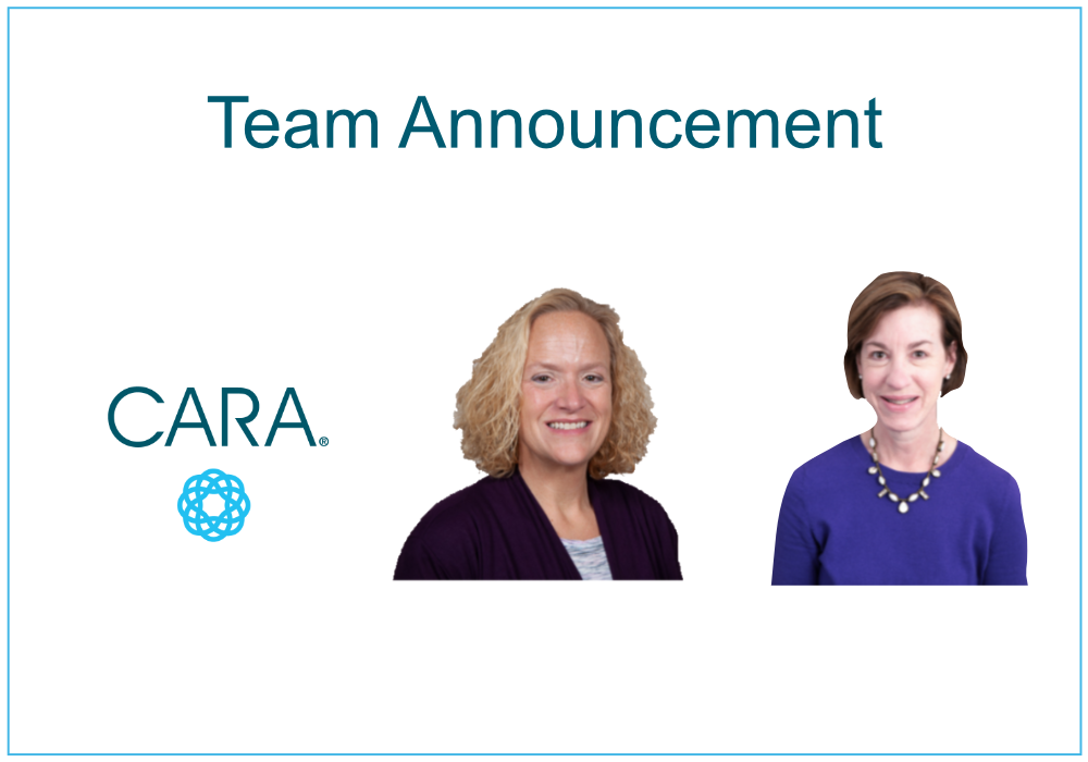 We Are Thrilled to Welcome Ginny Coulthard and Paula Teich to CARA!